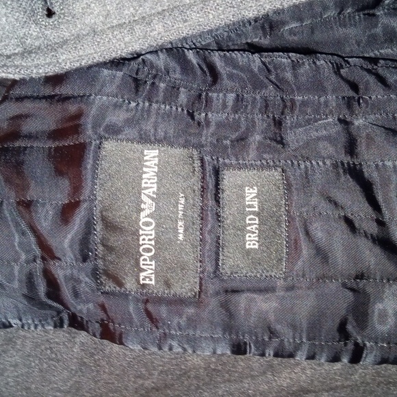 Men's Armani pea coat - Picture 2 of 4